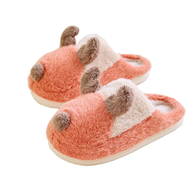 

Various Good Quality Unisex Indoor Slippers Comfy Winter Slides, Solid color