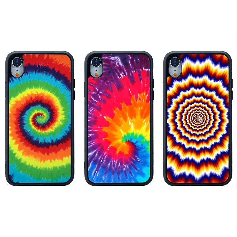 

Designed for iPhone 11 12 Pro Max Case 2D sublimation Shockproof Protective for iphone 7 8 plus x xs xr case cover rainbow