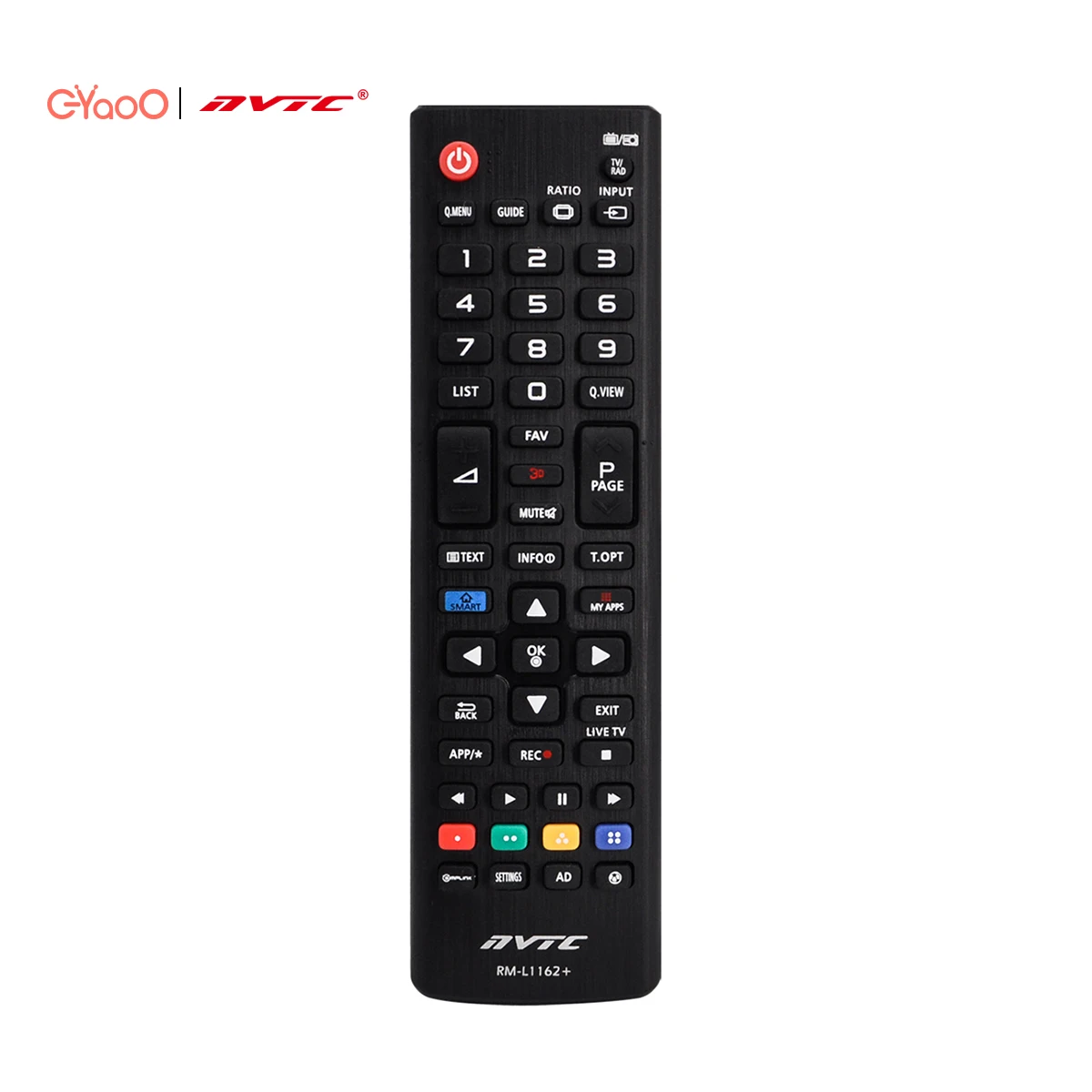 

NVTC RM-L1162 Common Ir TV Remote Control For Lg LCD LED Smart TV