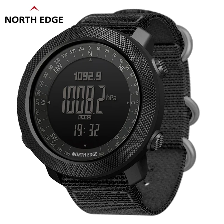 

2022 new smart watch NORTH EDGE APACHE multi-function Outdoor sports waterproof mountain climbing watch