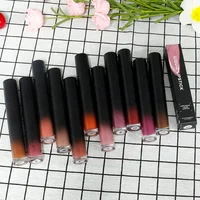 

Organic nature quality lipgloss 12 color private label logo waterproof long lasting liquid lipstick matte