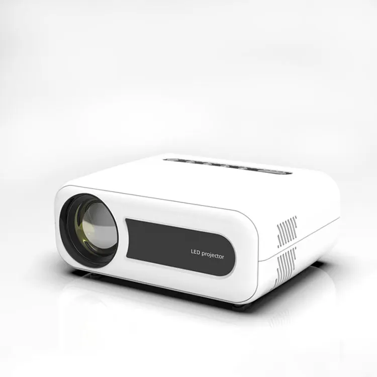 

Outdoor projector with 100 Lumens 3LCD technology projection on Building Business Large Venue stage