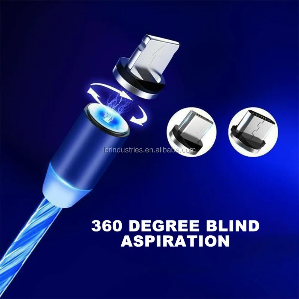 streamer magnetic data cable for phone