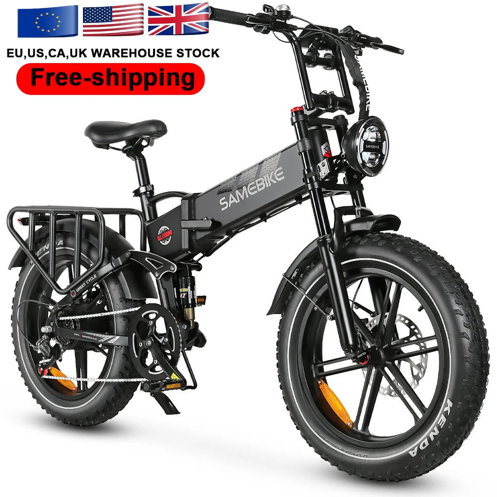 

New arrival Poland local stock warehouse 1200w 48V 17Ah Lithium Battery fat tire electric bike