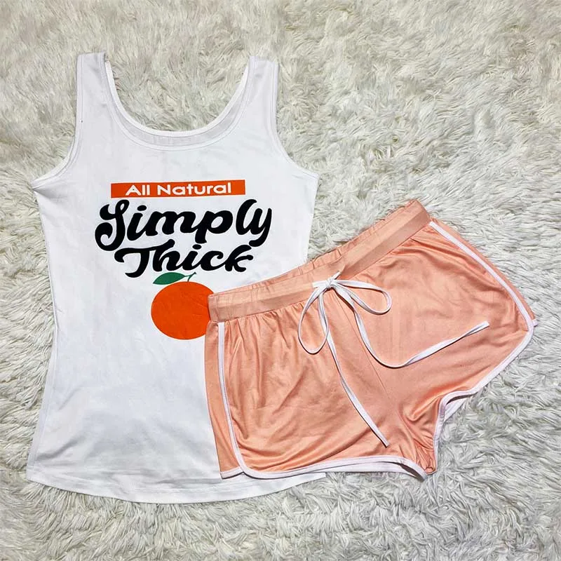 

2021 two piece set women clothing women lounge wear sets womens sets for summer, Picture