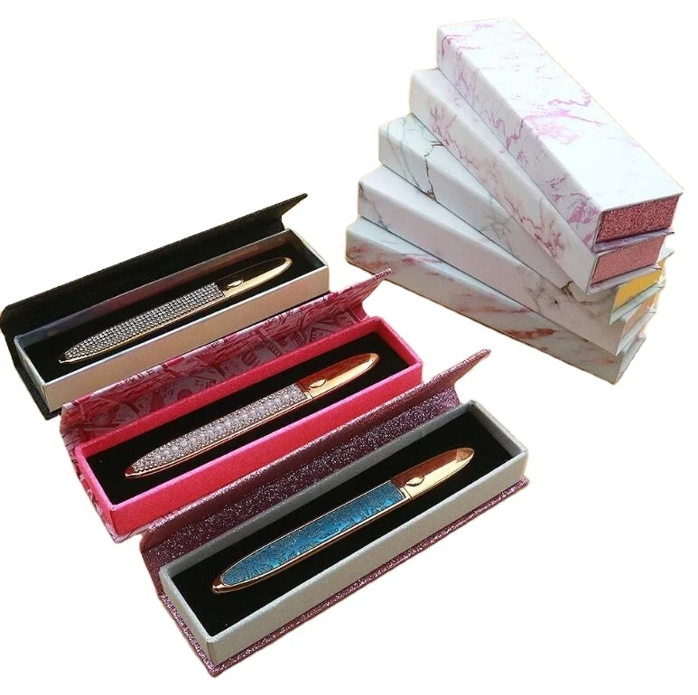 

free shipping free sample lashglue pen magnetic eyeliner, Black