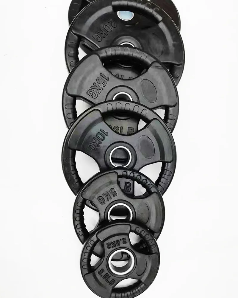 

2021Factory Direct Selling Fitness Products Barbell Plates Black Rubber 2.5kg Weight Plates Barbell