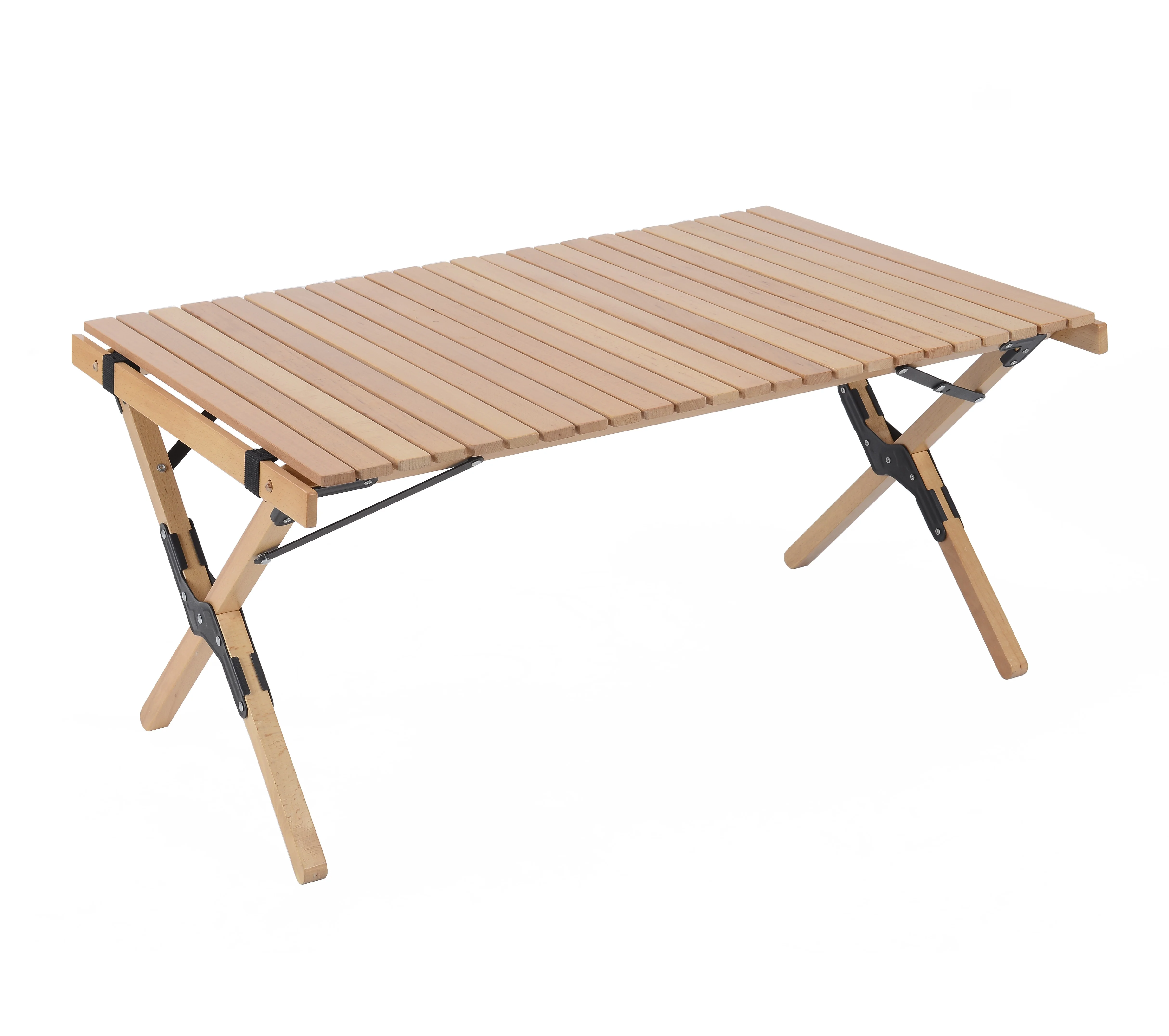 Деревянный складной стол для кемпинга