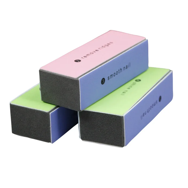 

Oem Welcome 4 Sides Professional Manicure Nail Buffer Block, Customized color