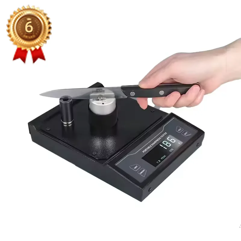 Portable Digital Knife Sharpness Tester 1~3kg Blade Edge Cutting Force Gauge LCD Display Type-C Charging 220v 1-Year Warranty