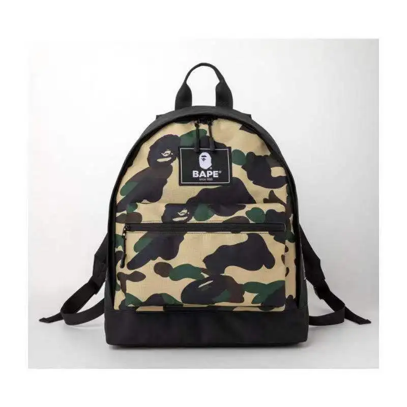 

The new Ape man BAPE new camouflage casual large capacity backpack college bag men women