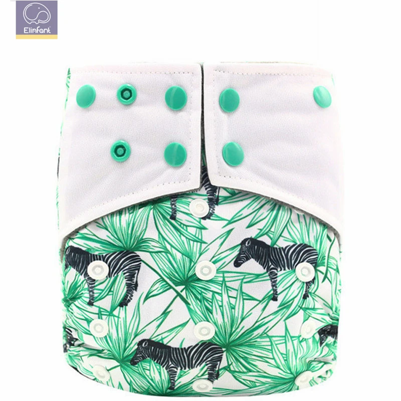 Happy Flute Pocket Stay Dry Diaper Nappy Soft Breathable Washable Reusable Newborn Cloth Baby Diaper