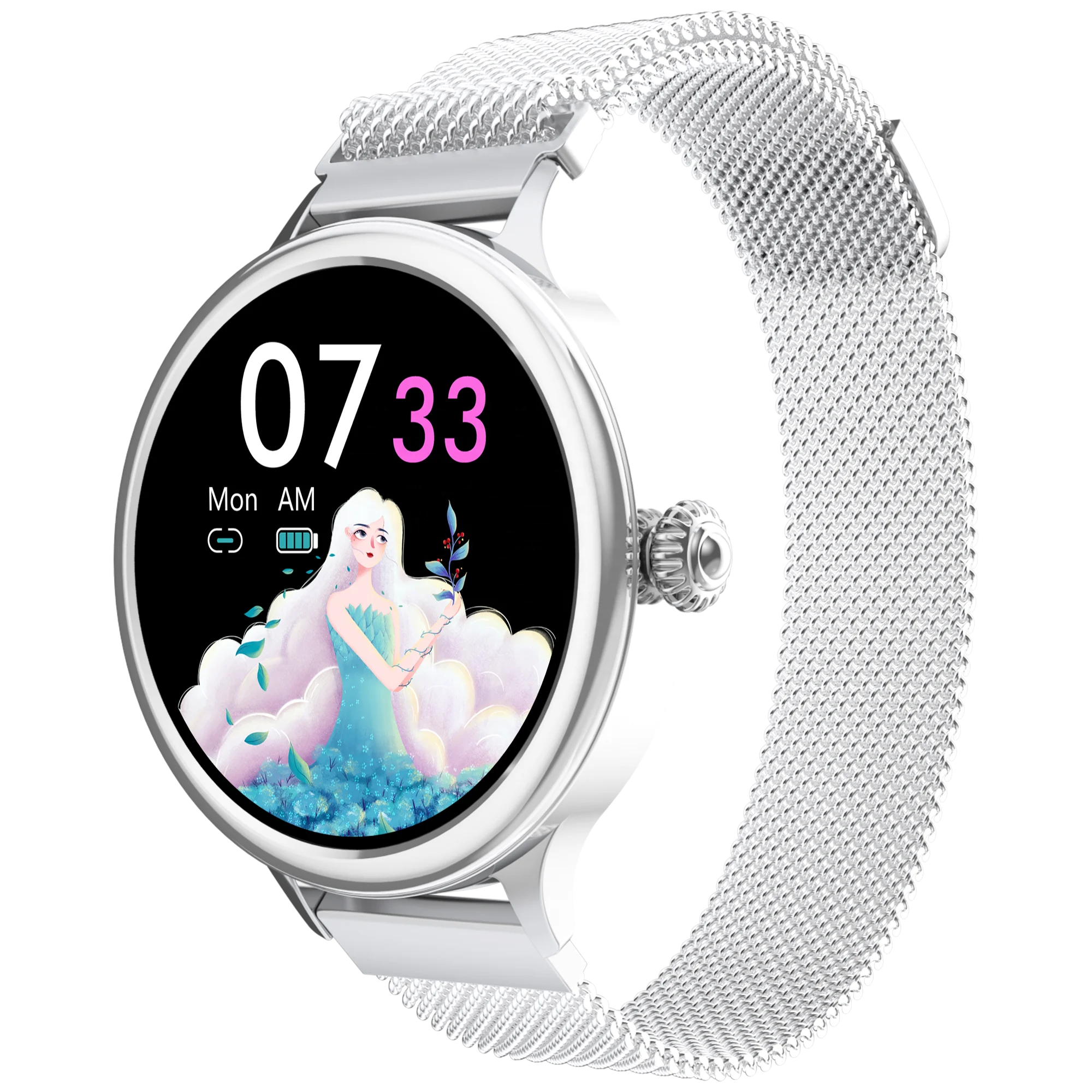 

Amazon hot selling 2021 new design top quality fast shipping L11 wholesale beautiful girl gift heart rate smartwatch watch bands