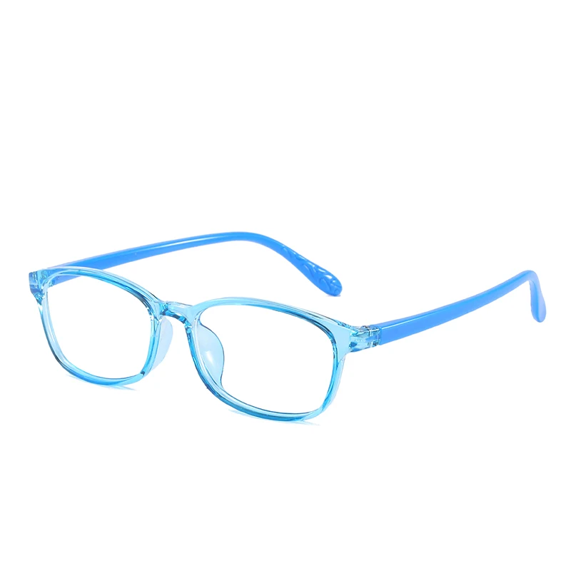 

Flexible silicone children blue light blocking glasses kids anti blue light glasses custom logo brand eyeglasses child