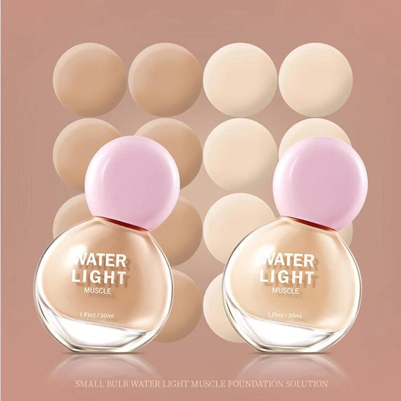 

Full Coverage Waterproof foundation base natural water light isolation concealer moisturizing skin care private label