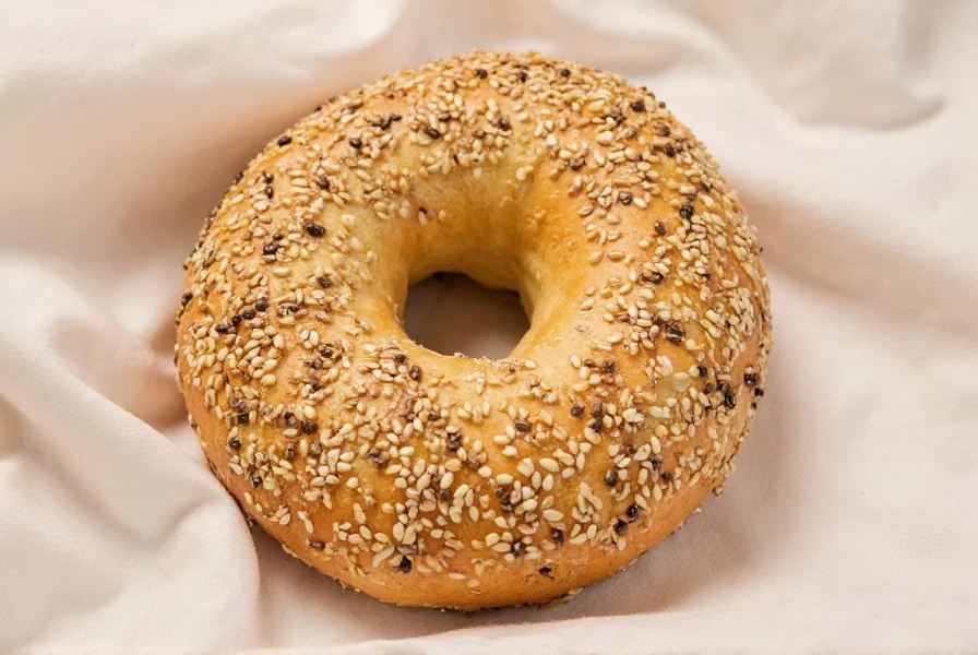 Black onion seed bagel