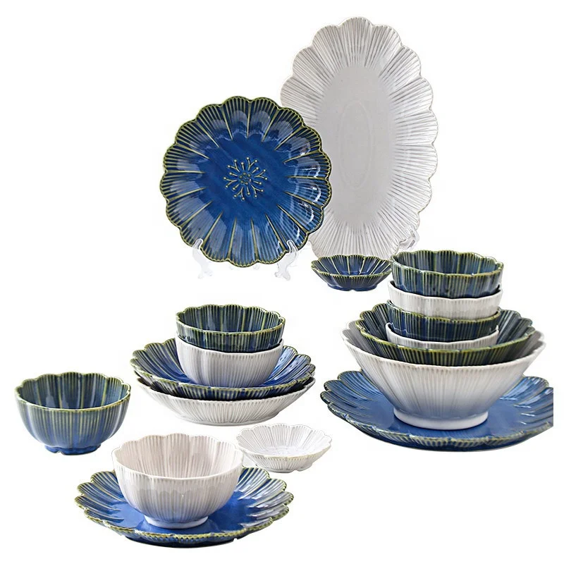 

Cheap Hot Sale Top Quality Dinner Luxury Ceramic Tableware Set, As picture