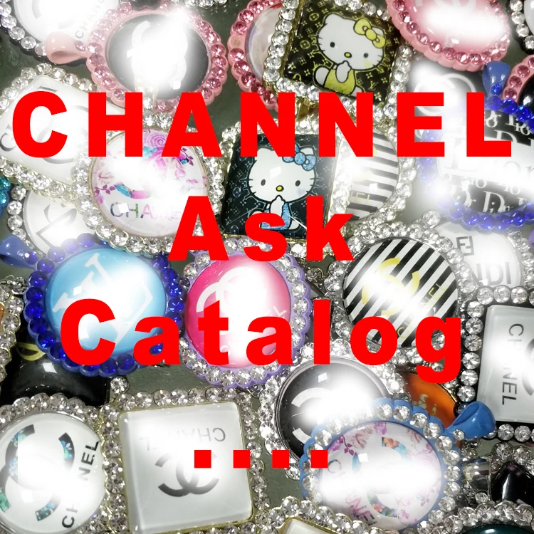 

vendors for bling designer charms diamond bulk jewelry making fots cc chanal bling mix lot