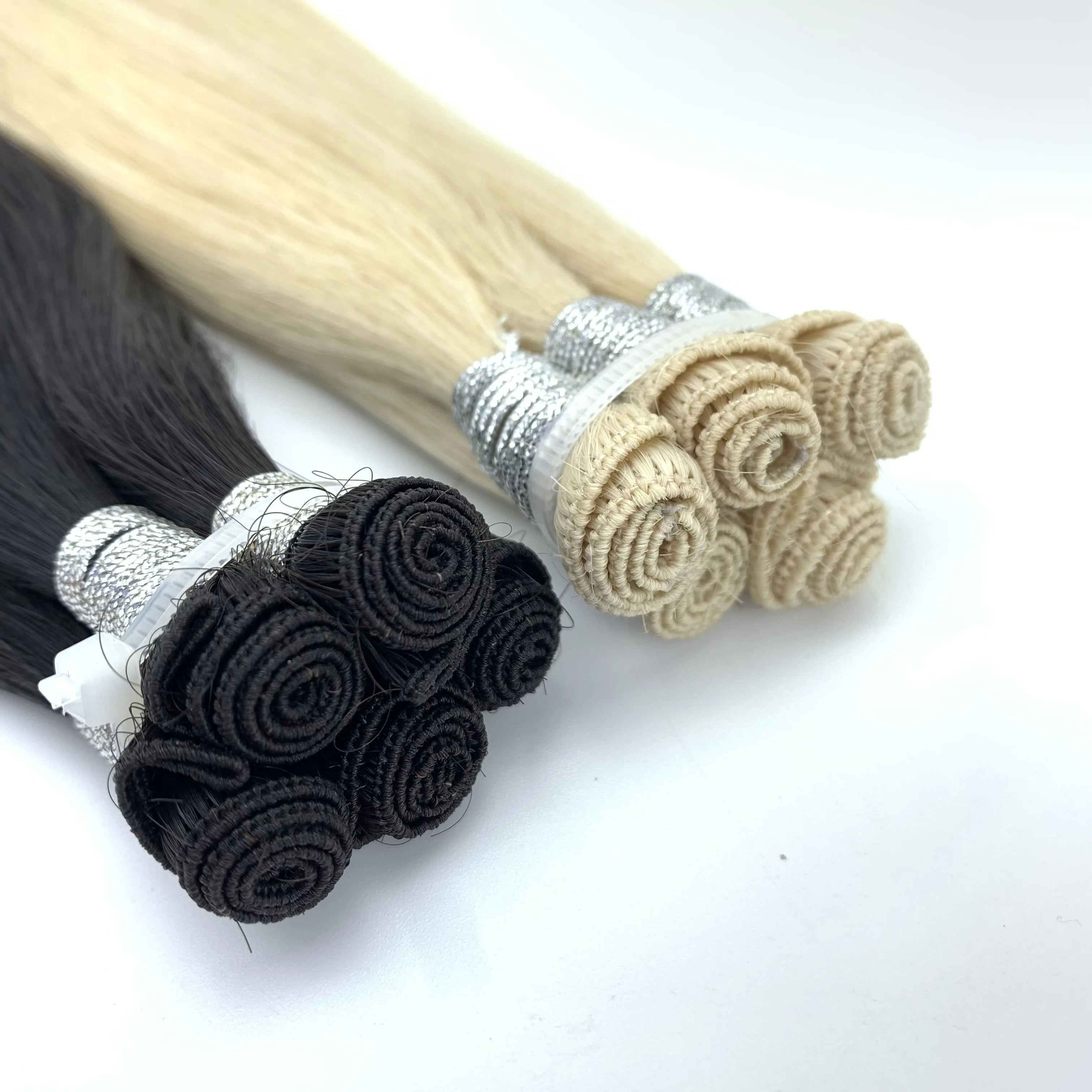 

Hair Wefts Hot Sale Best Quality Genius Weft Hair Extensions Human Hair