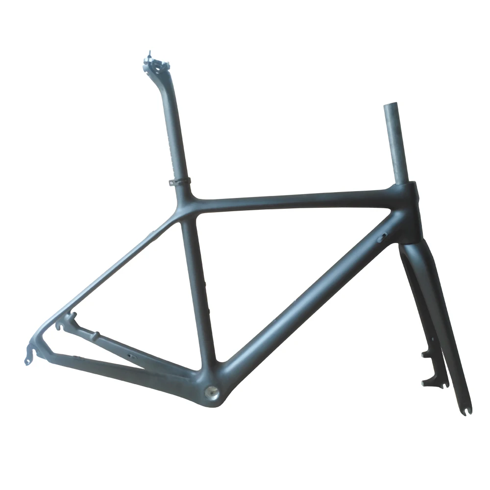 

New Factory produce carbon road bike quick release disc brake frame T800 carbon climbing frame road bicycle frame, Customer's request