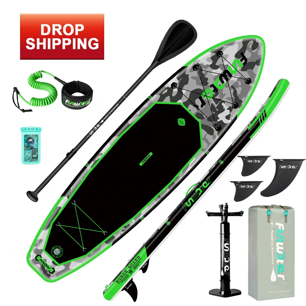 

FUNWATER Drop Shipping sup long board surfboard surfboard bag importing stand up paddle boards