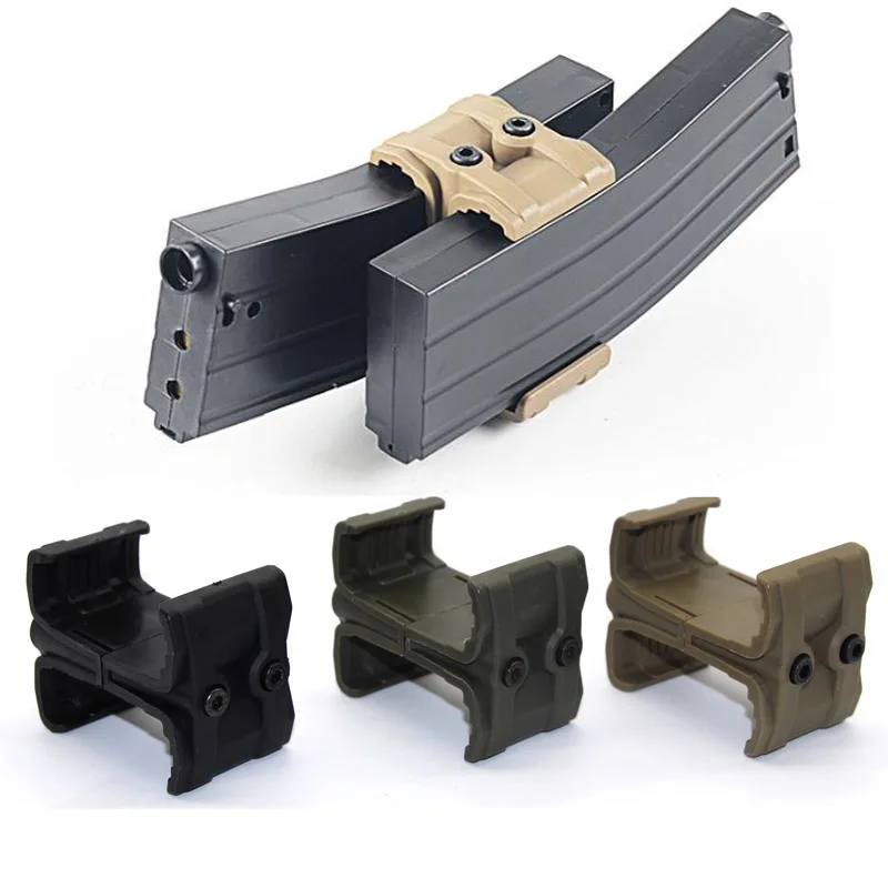 Tactical Rifle Dual Magazine Clip For Ak 47 74 Series Ar15 M4 Mag59 Mp5   H9bf0037d709d4f25b0f50828be72b88dX 