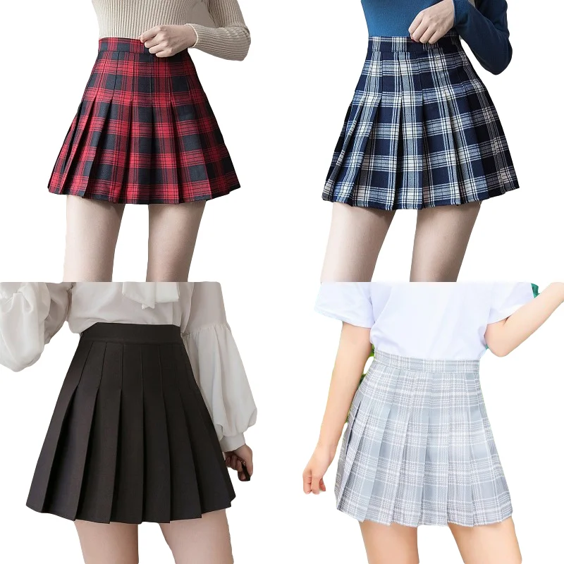 

Summer casual ladies fashion mini skirt pure cotton high quality ladies high waistline short skirt, Customized color