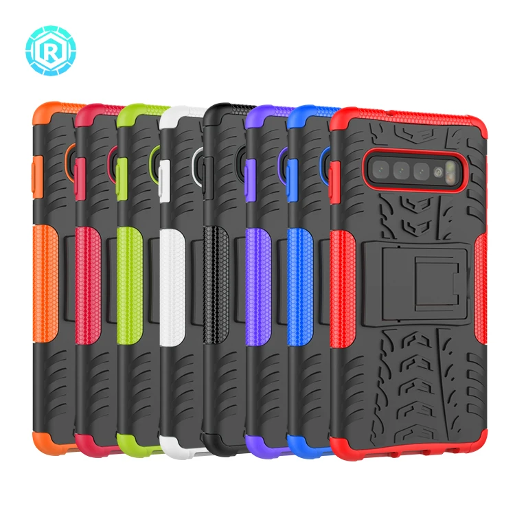 

Dazzle Rugged Shockproof Back Cover Housing Phone Case For Samsung Galaxy S10 Cases