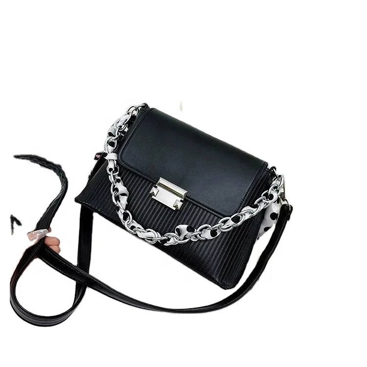 

Women's messenger bag OL chain shoulder bag leather work handbag