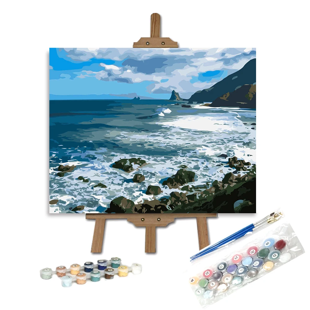 

high quality Dropshipping paint by numbers elephant