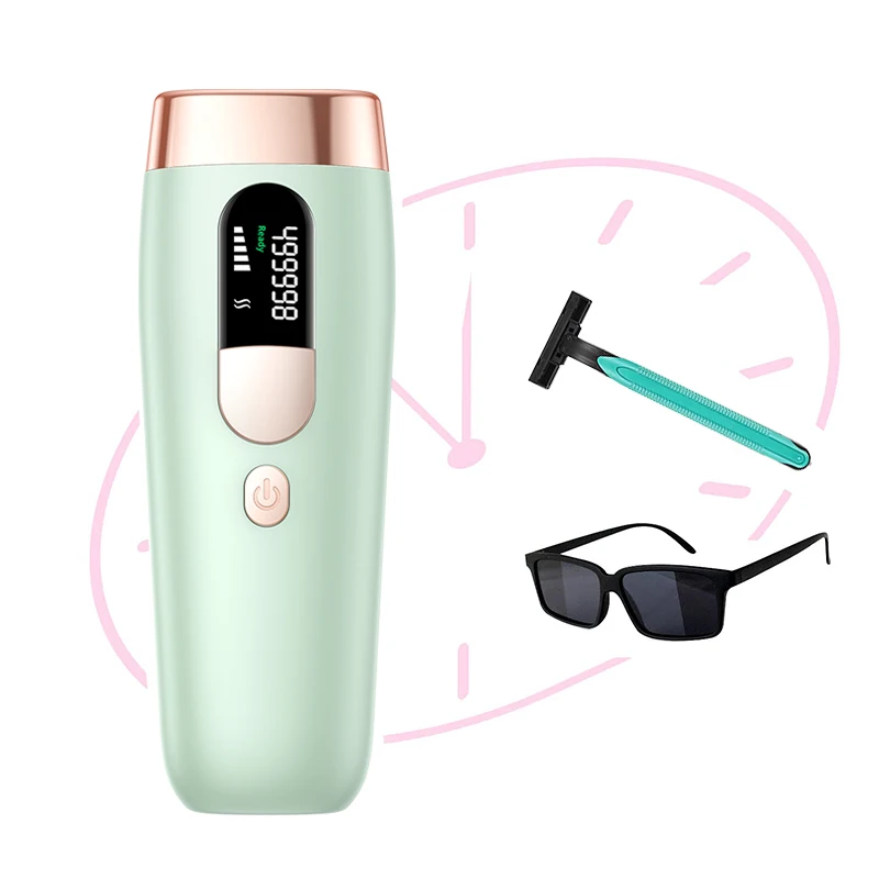 

Wholesale&OEM Laser Handset Colorful Whole Body Portable IPL Hair Removal