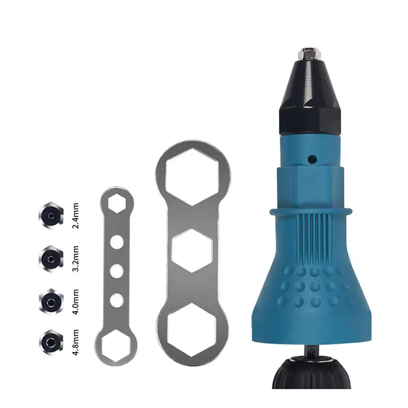 New Design Air Hydraulic Pneumatic Cordless Electric Adaptor Riveting air Tool Rivet Gun Adapter