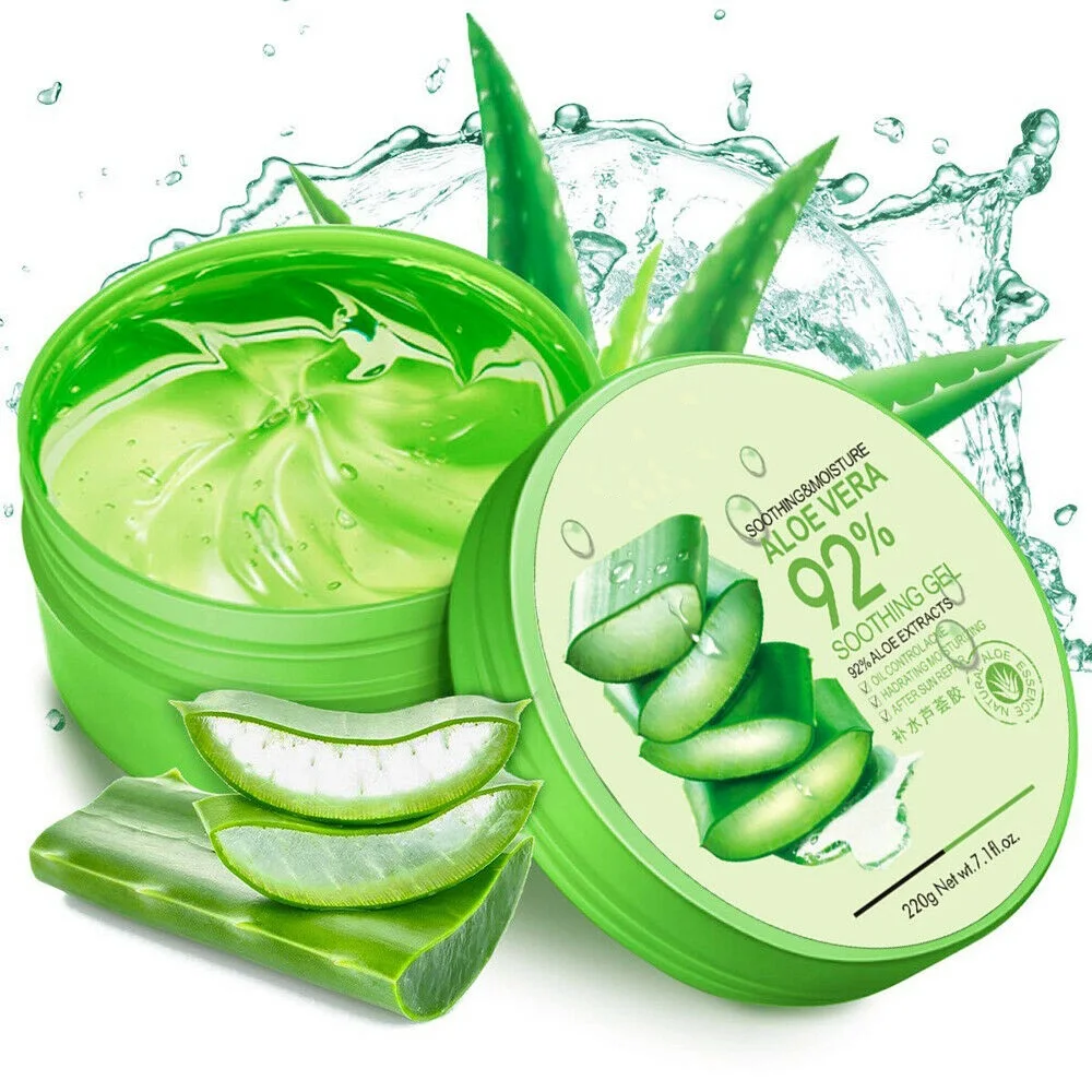 

92% Natural Forever Vitamin E And C Aloe Vera Gel For Whole Body Care, Green