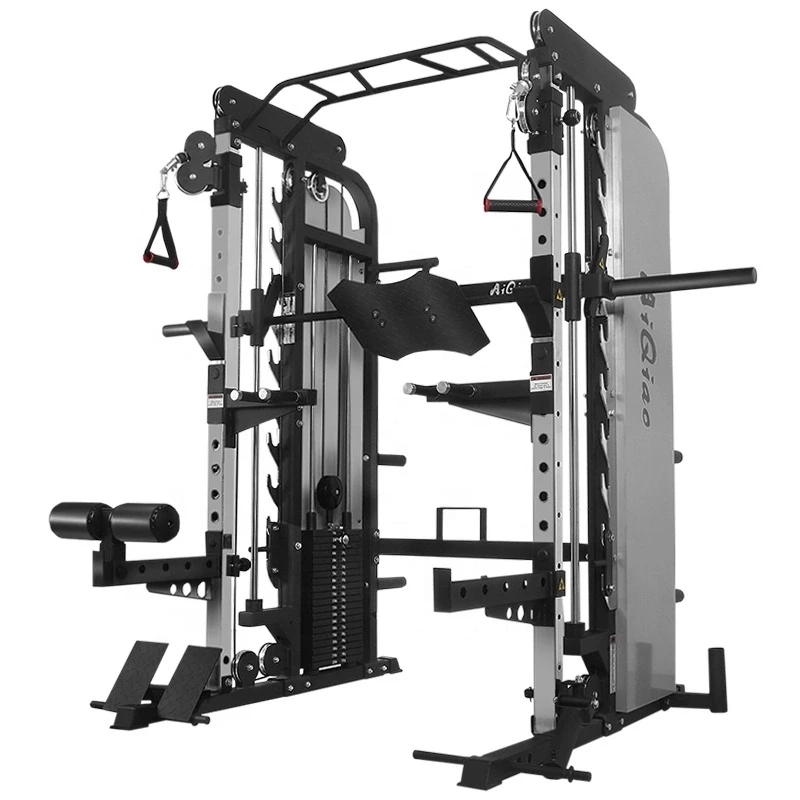 

2021 Beyond Sport SDL1059 multi functional Smith Machine gym fitness equipment Trainer Smith Machine cable coressover.