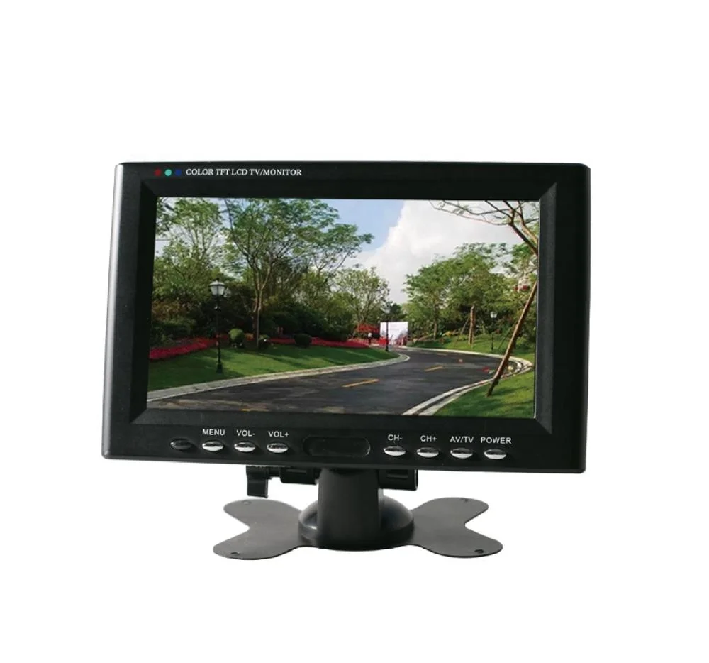 

7 INCH LCD monitor with TV function Analog Screen