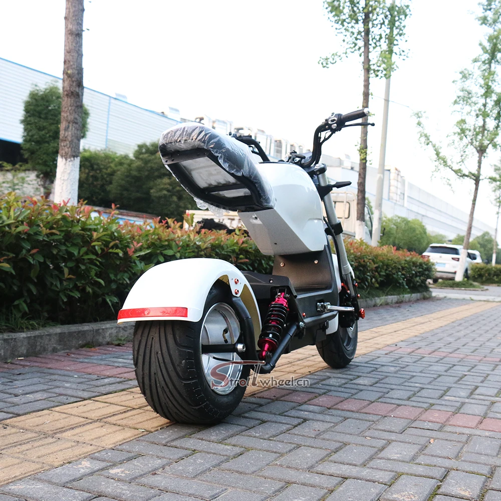 

Hot Selling Europe Stock 60V 1500W EEC COC Approved Scooter Citycoco high power scooter, Red