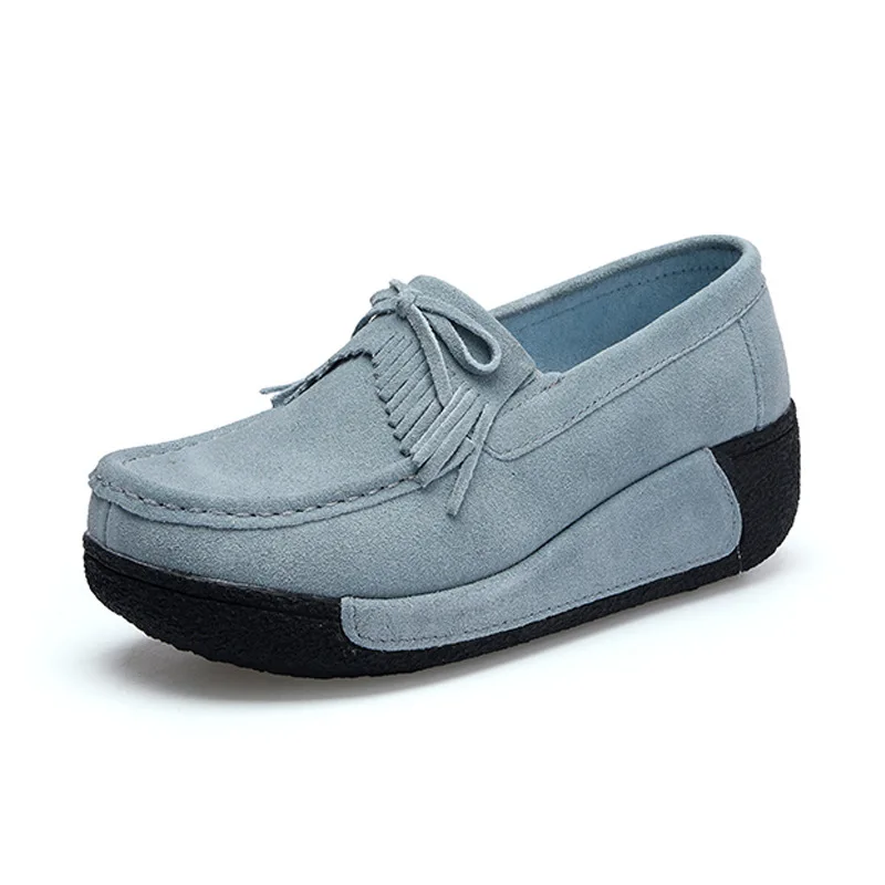 

European Style Leather Women Boat Shoes Fashion Ladies Black Casual Sneakers, Red, black, navy, grey, yellow, pink