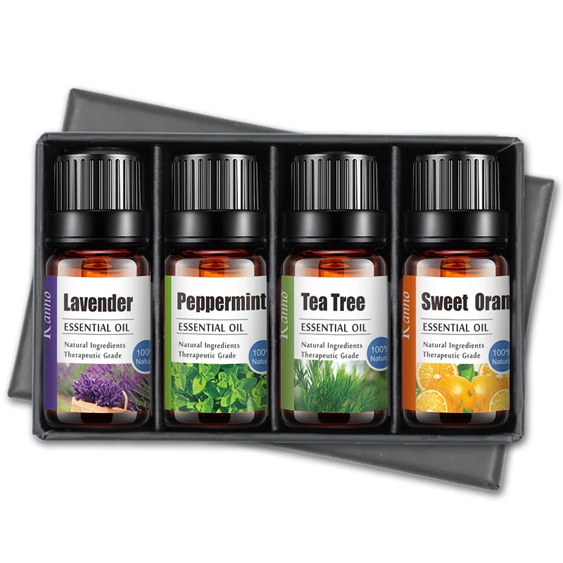 

Amazon Hot Essential oil 100% Pure Essential Oil Gift Set 6/10ml Aromatherapy Gift Set