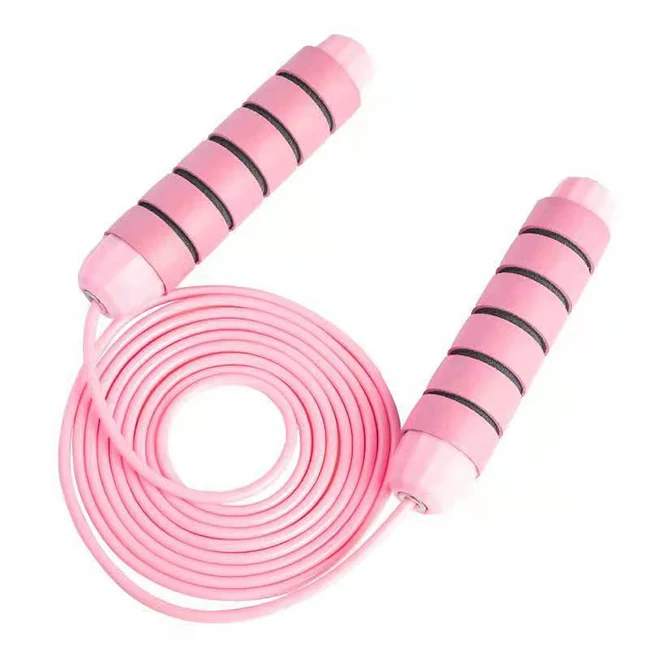 

Factory Direct New Arrival Weighted Bearing Jump Ropes Adult Fitness Equipment Skipping Jump Rope, 2 colors