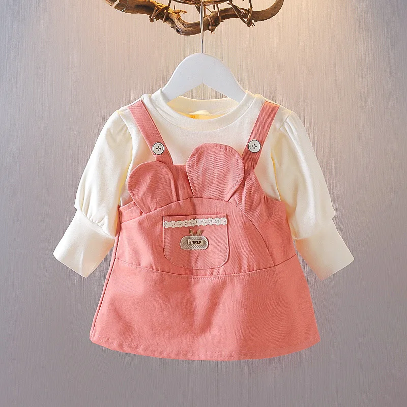 

Autumn Baby Girl Cute Infant Gingham Baby Girl Icing Dresses Children Kids Girl Long Sleeve Dresses, Picture show
