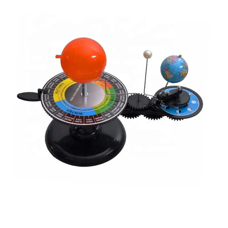 Educational Plastic Sun Earth Moon Model Solar System Globe Sun Earth ...