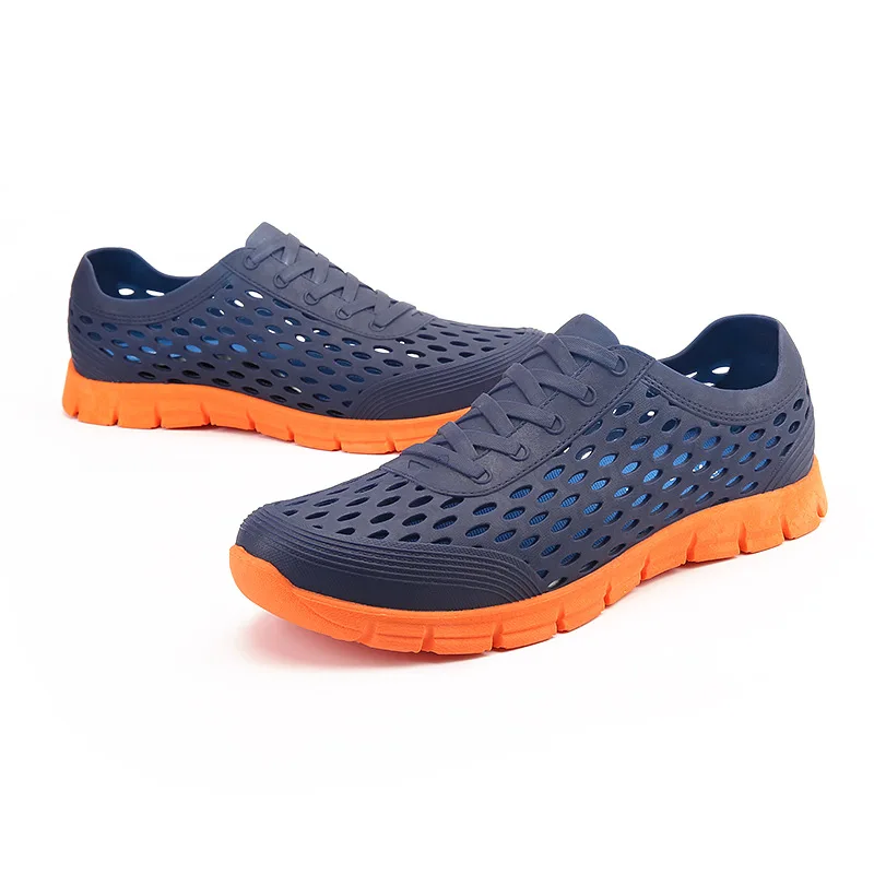

2021 New Arrivals Men Hole Shoes Comfortable Sandals Soft Bottom Outdoor Fashion Waterproof Casual Beach Shoes