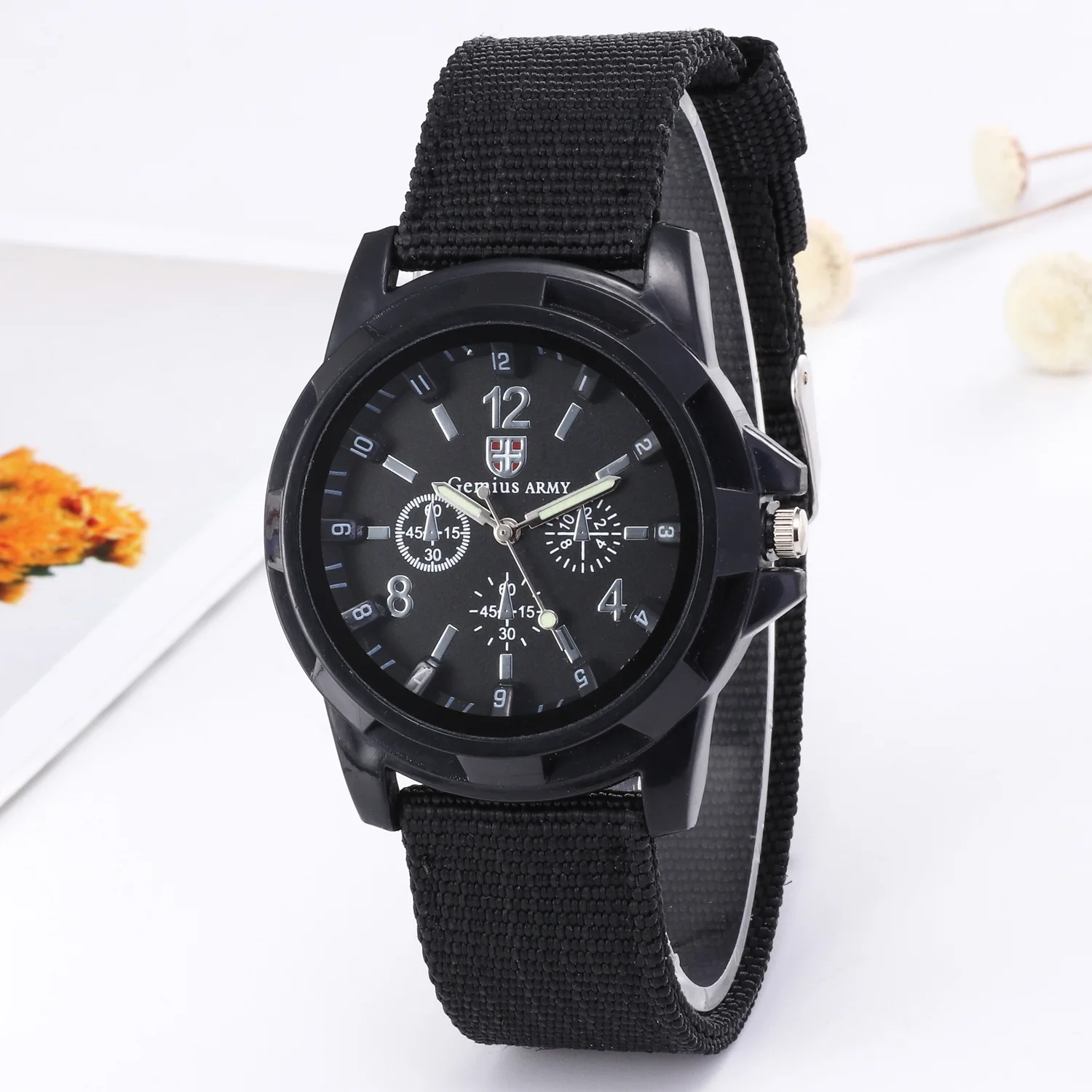

Reloj para hombre wrist watch quartz Christmas gifts casual watch men classic relojes de china luxury watch, Black and brown