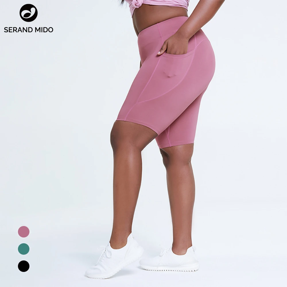 

Sports Wear Fitness Clothing High Waisted Gym Workout Shorts Plus Size Women Yoga Pants Shorts