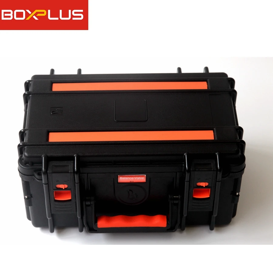 

Equipment storage Waterproof tool Protective carrying case, Black