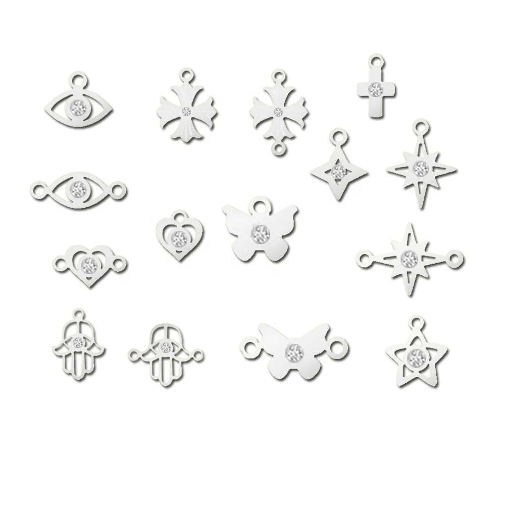 Fine Jewelry Pendant for Permanent Jewelry Making 925 Sterling Silver Charms