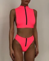 

Custom Logo New Listing Ladies Beach Sport Two Piece Set Women Swimwear Sexy Bikini 2020