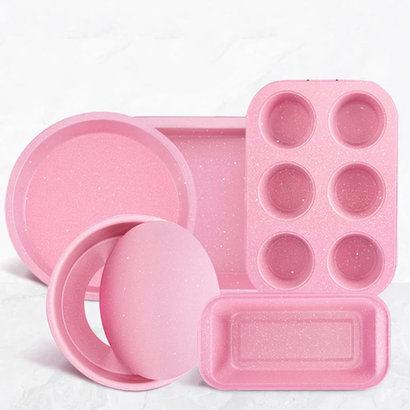 

Nonstick Carbon Steel Baking Mold Cake Mould Pizza Pan Bakeware for Baking Tools