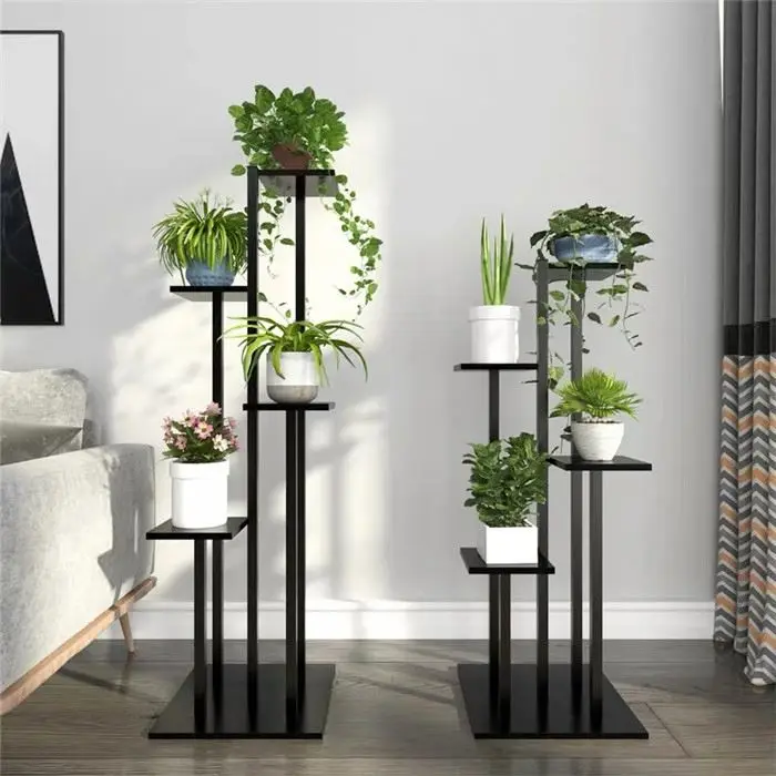 

Splendid Customized High Quality Outdoor Plant Stand, Black