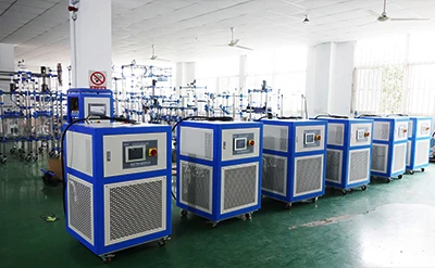 Lab Chemical Bioreactor Jacketed Glass Agitator 100L Crystallization Filter Glass Reactor with Chemical Continuous Stirring Tank factory